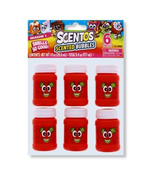 Strawberry Scented Bubbled Pack OF 6