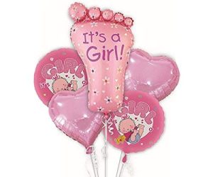 UNIQUE FOIL BALLOON ITS A GIRL