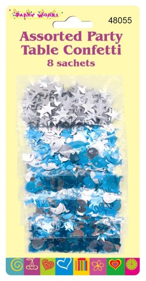 Party Table Confetti Assorted 8 Sachets