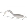 Curly Spoon Pulp White Pack Of 50