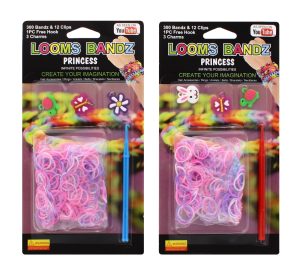 Loom Bandz Princess With 3 Charms 300 pcs