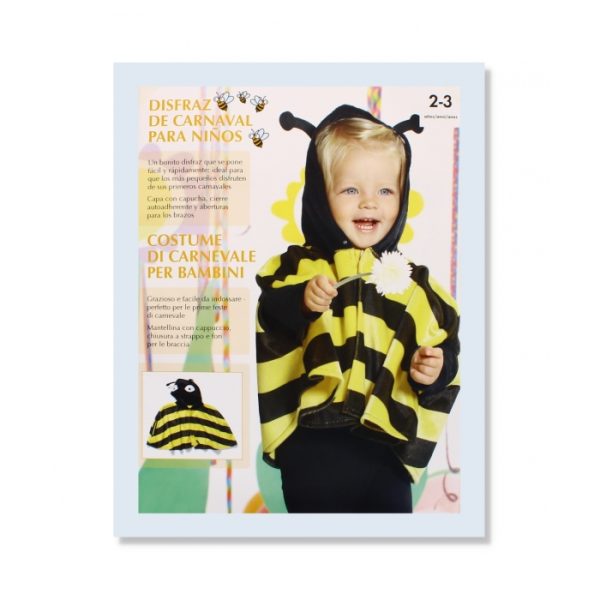 Bee Carnival Costume for Toddlers, Ages 2-3