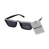 Kate Stripe Cat Eye Black/Noir Sunglasses