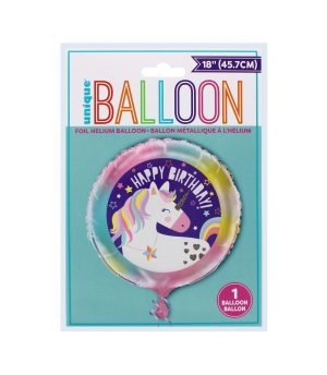 18in Foil Helium Unicorn Birthday Balloon
In stock
SKU 72487
Please login to view Trade prices