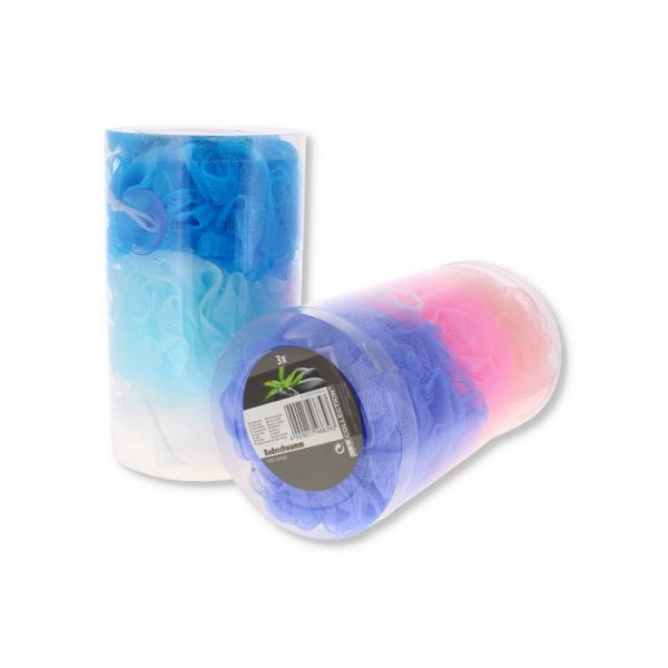 Bath Sponge Pack of 3 in Assorted Colour