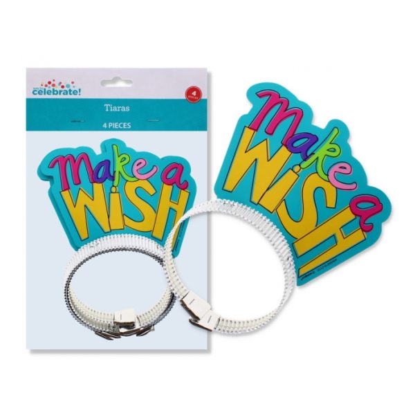 Tiara 'Make A Wish' Birthday Pack Of 4