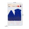 Candy Box Blue 9X9X6 cm: set of 4