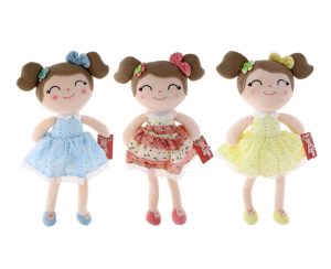 Doll Girl Gifts Blue Pink Yellow