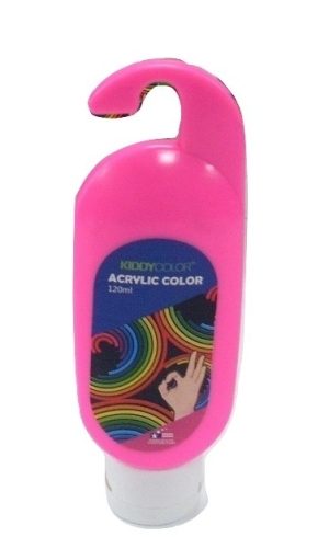 Kiddy Colour Acrylic Pink 120ML