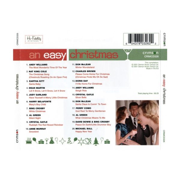 An Easy Christmas- Music CD