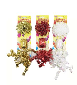 Gift Bow & Ribbon Set