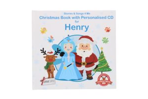 Christmas Book With Personalised CD Henry
