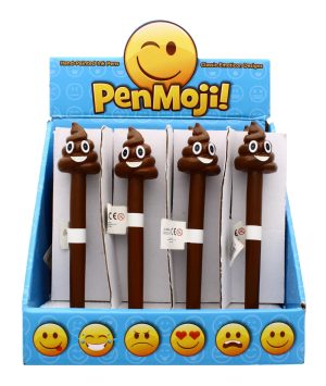 Pen Emoji Poo Design