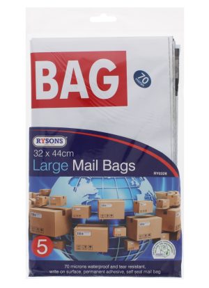 Large Mail Bags 32 X 44cm 5 Pack
