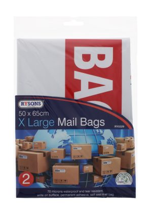 Large Mail Bags 50 X 65cm 2 Pack