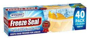 Zipper Freezer Bags 40 pc