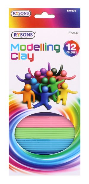 Modelling Clay 12 pc Colours