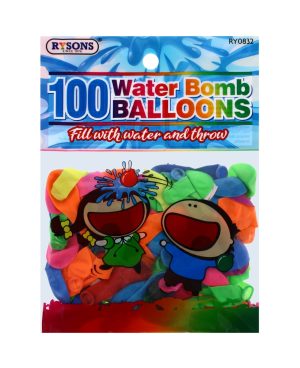 Water Bomb Balloons Pack of 100