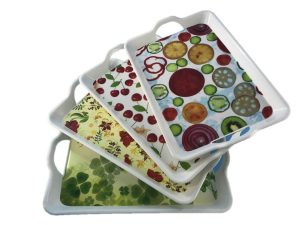 Serving Tray With Handle