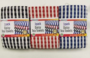 Daisy Tea Towel Pack of 3