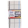 Hotel Quality Tea Towels Pack of 5