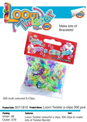 Loom Twister 300 S Clips Set