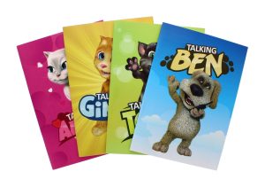 A5 Notepad Talking Tom & Friends Assorted Characters 30 Sheet