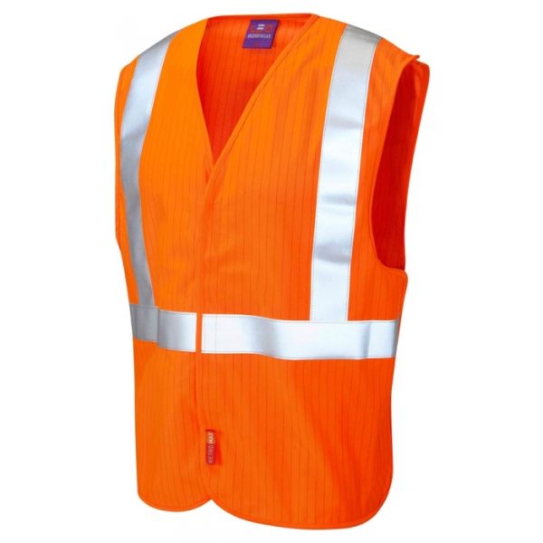 Muddiford Railway Orange Waistcoat Large