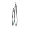 Almond Grey Silicon Tong 2 Pack