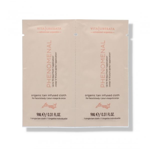 Vita Organic Tan Infused Cloth Loose PACK OF 2