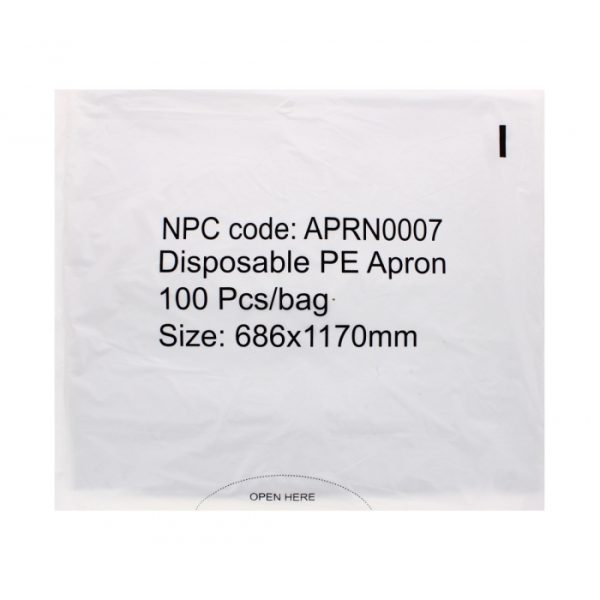 Disposable Pe Apron Pack Of 100