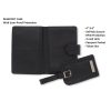 Passport Cover Case Scan-Proof Protection Black
