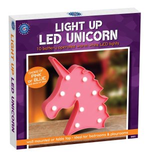 Light Up Led Unicorn Decoration