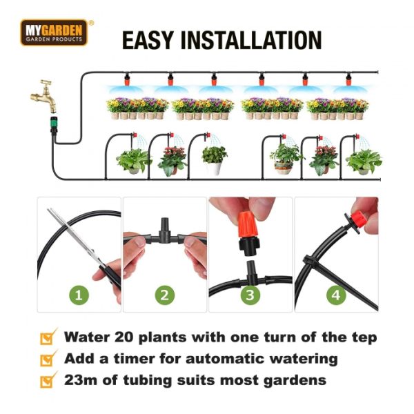 71 pcs Micro Irrigation System