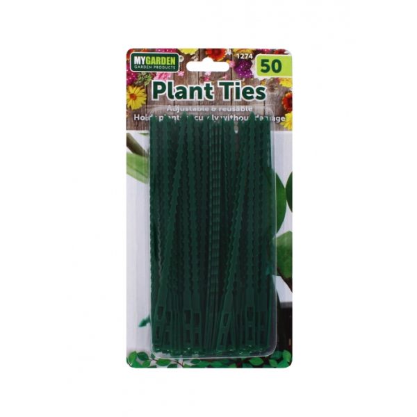 Plant Ties Adjustable & Reusable Pack Of 50