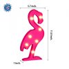 Light Up LED Flamingo Decoration