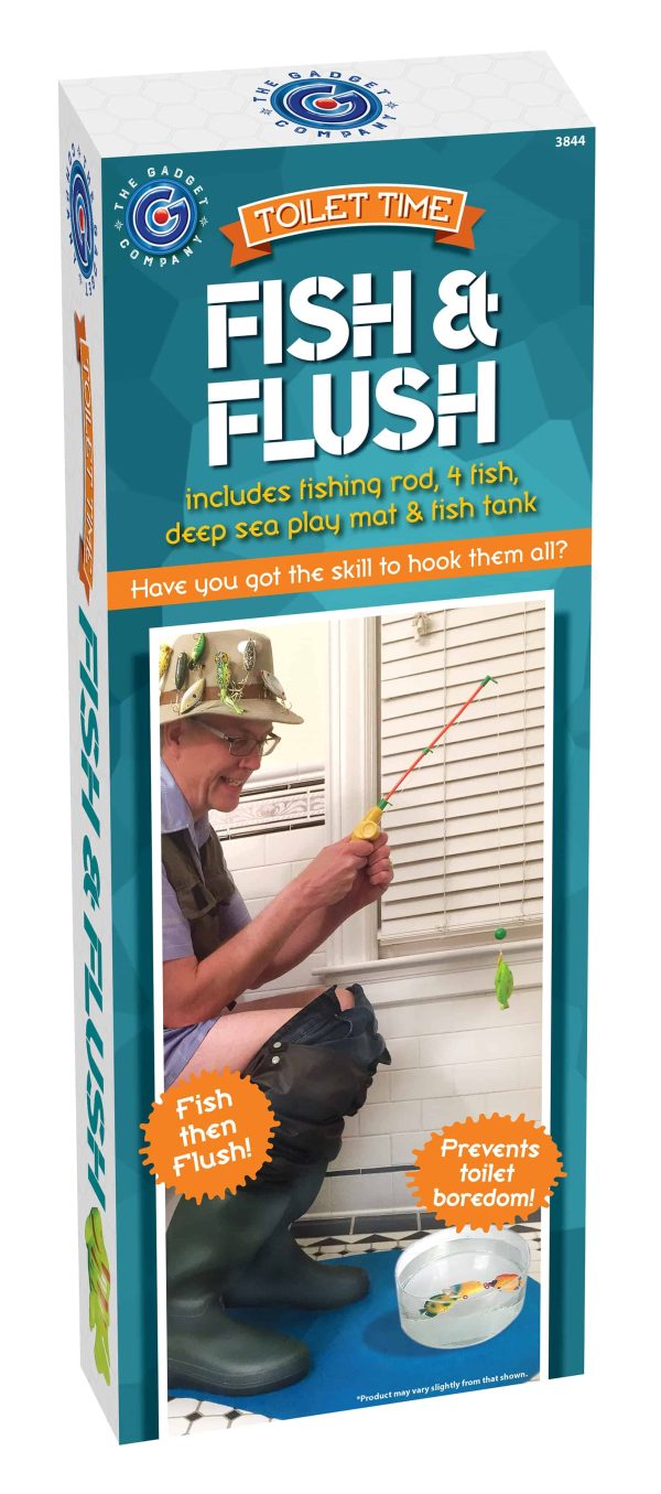 Fish & Flush Toilet Time Game