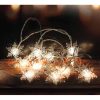 Snowflake Christmas Led String Lights Pack OF 10