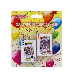 Mini Playing Cards Pack Of 2