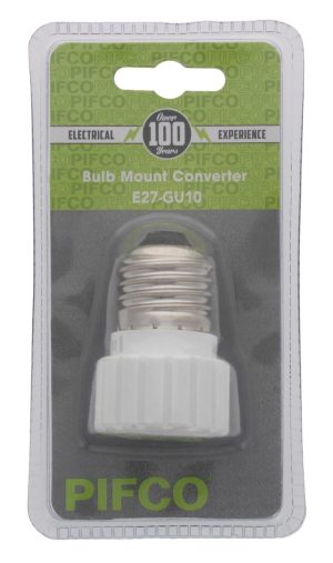 Pifco Bulb Mount Converter (Screw) E27 - Gu10