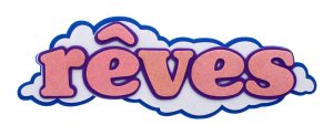 3D 12In 'Reves' Foam Sign