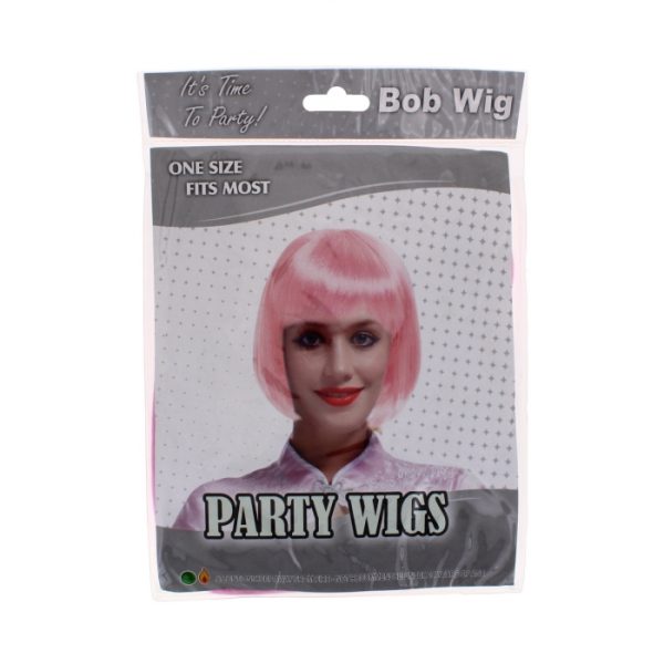 Party Hair Pink Bob Wig