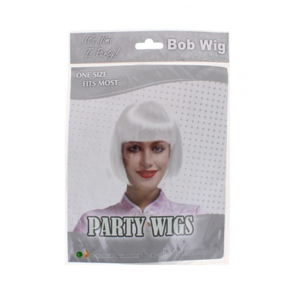 Party Hair White Bob Wig