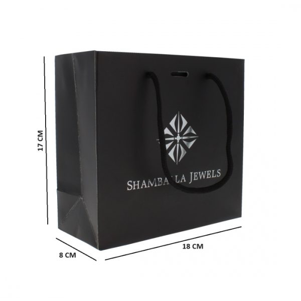 Paper Gift Bag Black (Small)