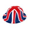 Union Jack Plastic Bowler Hat
