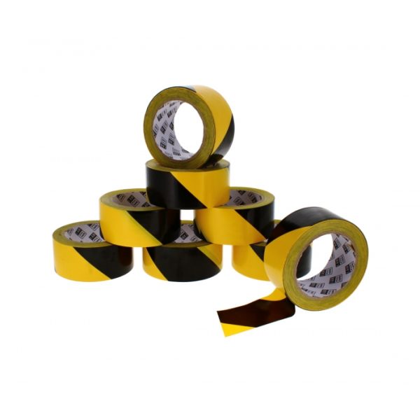 PVC Hazard Tape 48x33mm MTR