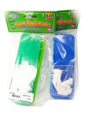 Krafty Kids Foam Diy Bookmarks 12 Assorted