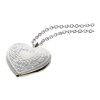 Silver Heart Locket Necklace