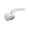 Silver Heart Locket Necklace