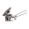 Silver Heart Locket Necklace